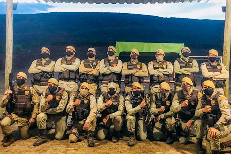 Efetivo da 34ª CIPM realiza curso de instrução na cidade de Brumado