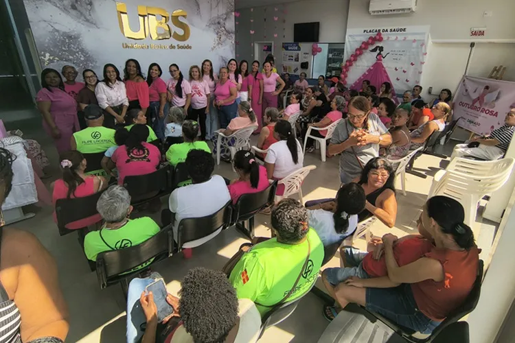 Brumado mobiliza rede de saúde da mulher com campanha Outubro Rosa