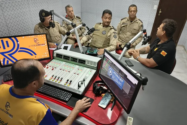 'PM e Comunidade em Sintonia' debate com a SMTT o dia-a-dia no trânsito em Brumado