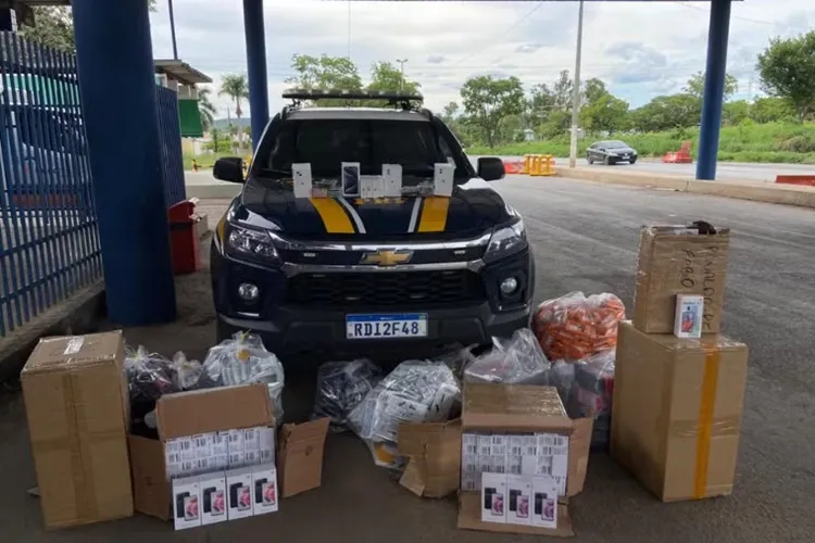 Carga de produtos importados ilegalmente é apreendida em Barreiras