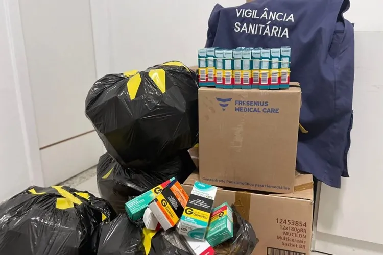 Vigilância Sanitária apreende medicamentos vendidos de forma irregular em Conquista