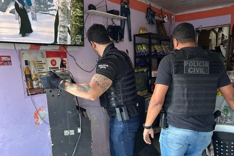 Polícia Civil desarticula cassino clandestino em Jequié