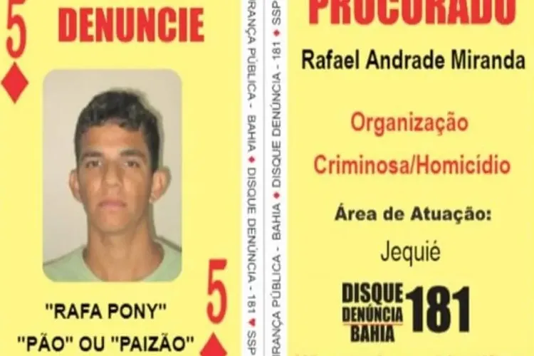 Traficante '5 de Ouros' de Jequié é preso em São Paulo