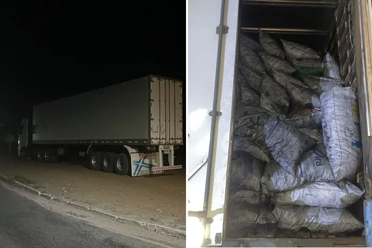 Caminhão que saiu de Guanambi com carga de carvão vegetal é apreendido em Brumado