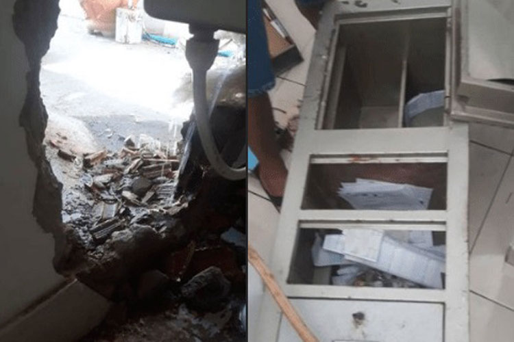 Bandidos fogem levando R$ 186 mil de casa lotérica em Palmas de Monte Alto