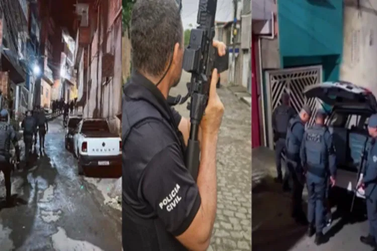 Dez condenados por integrar facção são presos na Bahia e em São Paulo