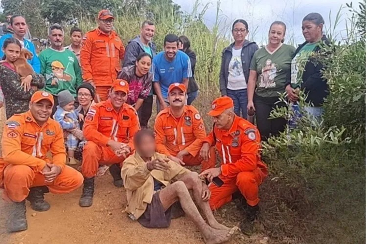 Idoso que sumiu na zona rural de Mortugaba é encontrado vivo após 8 dias