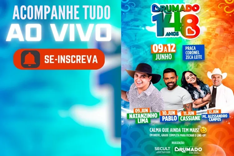 AO VIVO: 1º dia da festa de Aniversário de 148 anos de Brumado