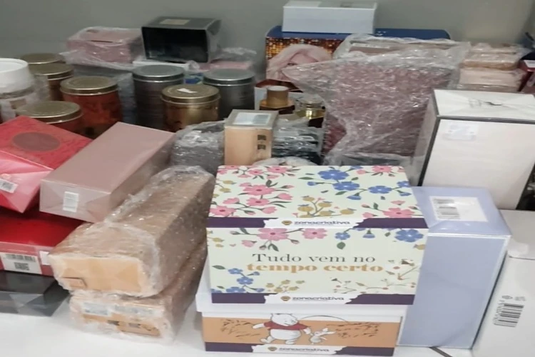 CIPRv apreende perfumes importados contrabandeados em Tanhaçu