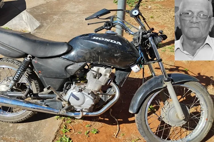 Guanambi: Ciclista de 84 anos morre após batida com motocicleta