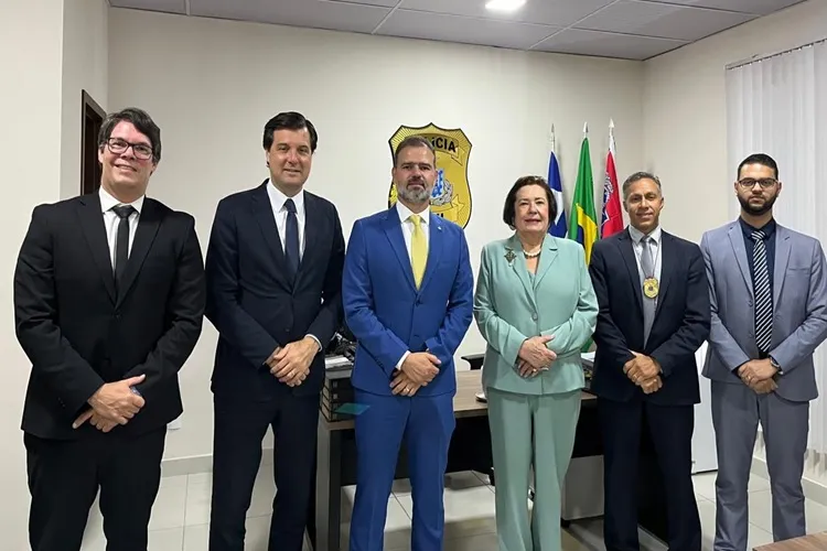 Procurador de Justiça visita Polícia Civil em Vitória da Conquista para alinhar combate ao crime organizado