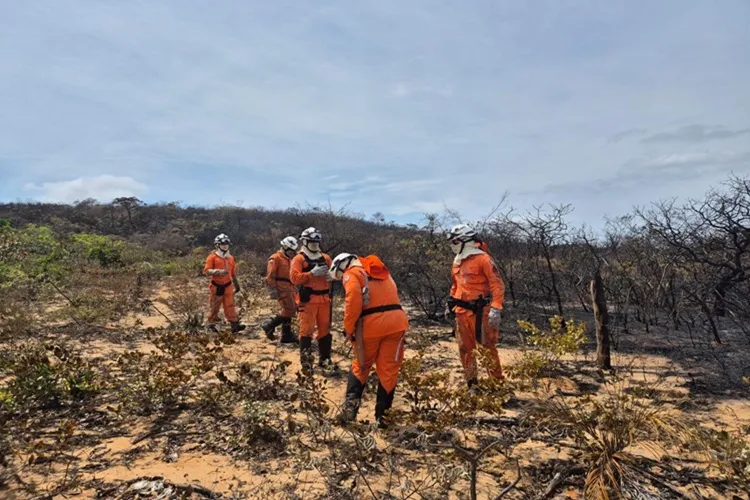 7º BBM está em várias frentes de prevenção e combate a incêndios no sudoeste baiano