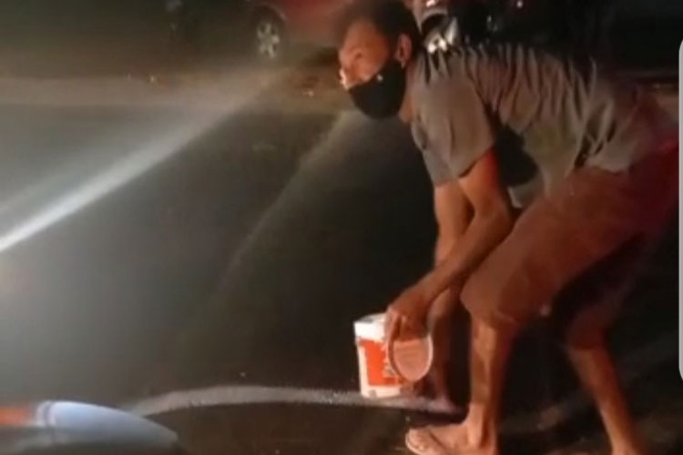 Morador de Brumado alerta sobre riscos de acidentes no entroncamento da BA-262 com a BR-030