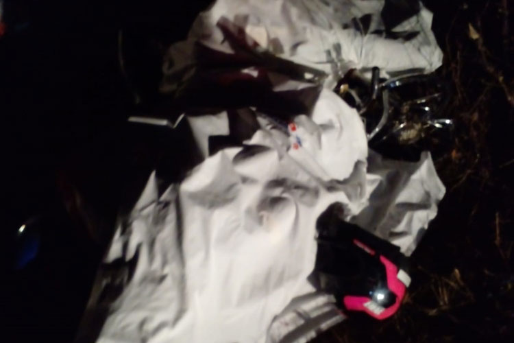 Palmas de Monte Alto: Dois homens morrem após chocar motocicleta em caminhão na BR-030