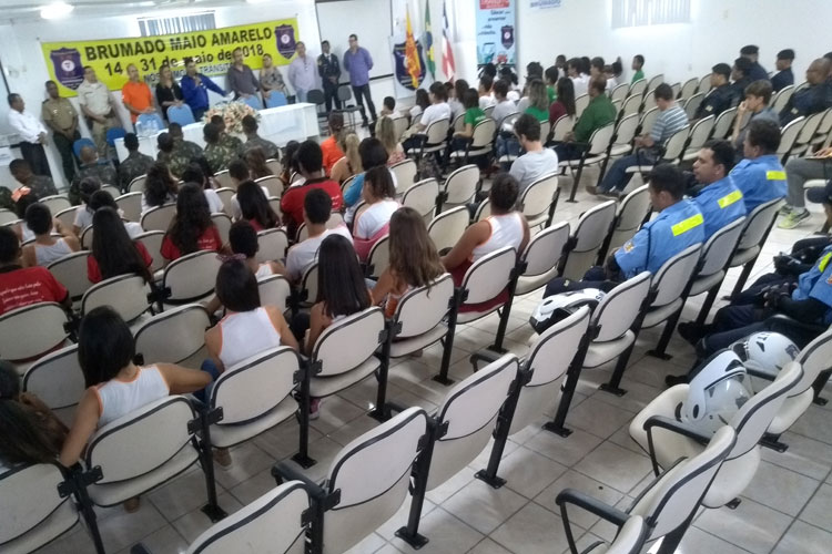 Lançada campanha Maio Amarelo 2018 em Brumado