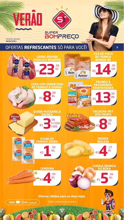 Confira as promoções no Supermercado Super Bom Preço em Brumado