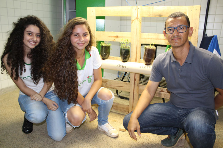 Brumado: Alunas do Ifba desenvolvem sistema de irrigação para reutilização da água