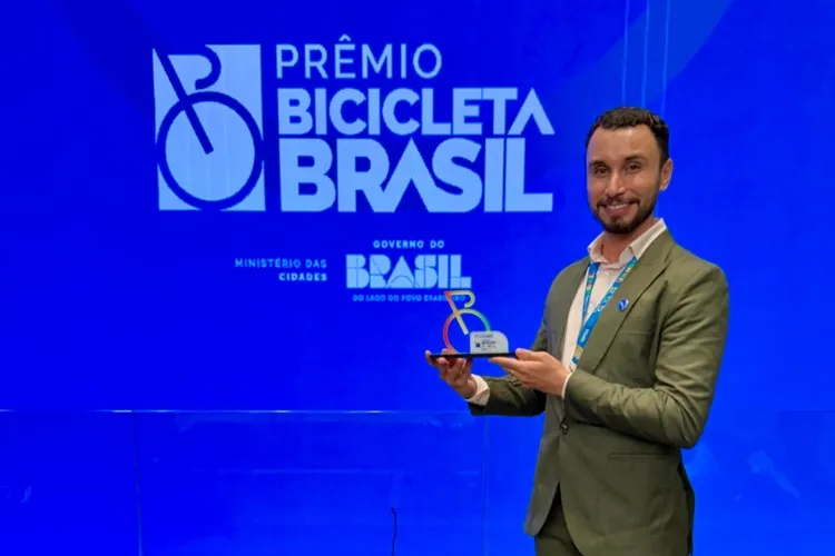 Arquiteto de Malhada de Pedras vira destaque nacional no evento Prêmio Bicicleta Brasil