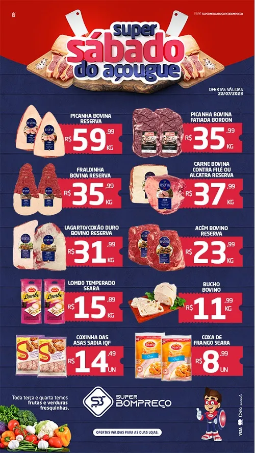 Confira as promoções no Supermercado Super Bom Preço em Brumado