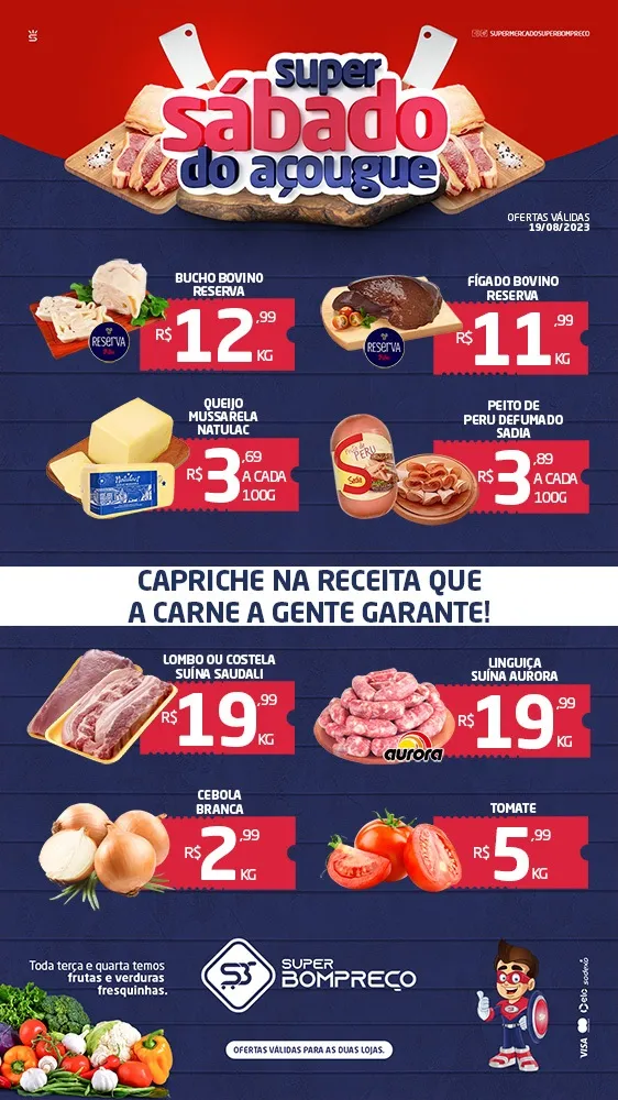 Confira as promoções no Supermercado Super Bom Preço em Brumado