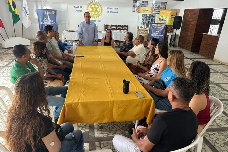 Rotary Club destaca importância da imprensa na divulgação de ações em Brumado