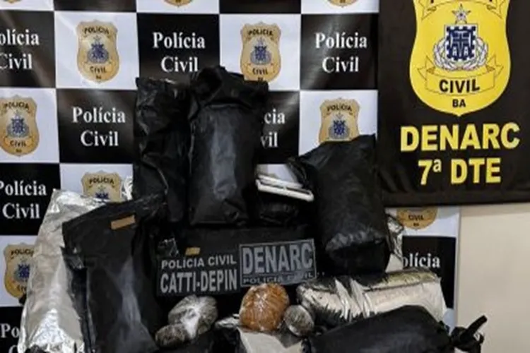 Homem é preso com 38 kg de maconha em Juazeiro