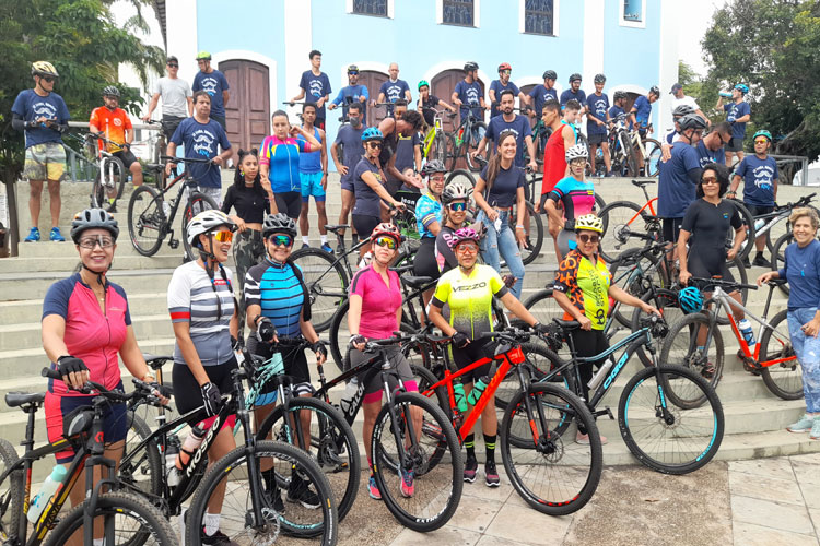 Passeio ciclístico de conscientização ao câncer de próstata marca o Novembro Azul em Brumado