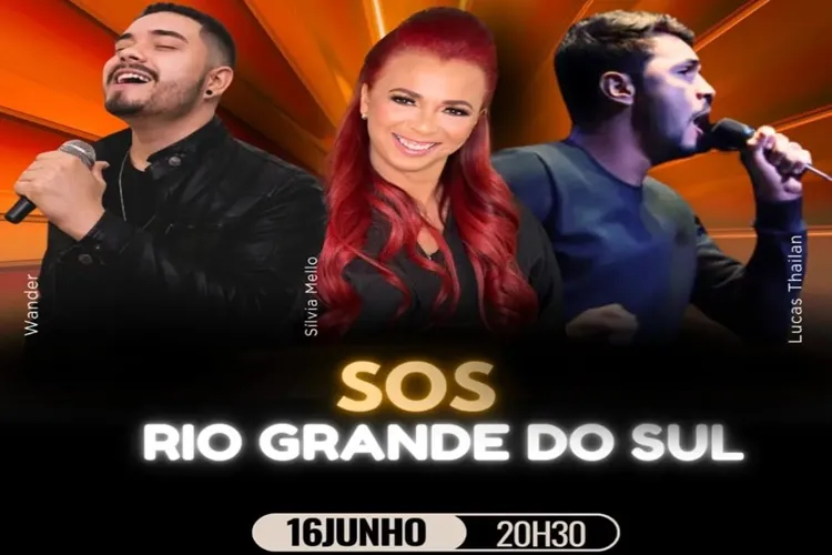 S.O.S Rio Grande do Sul: Artistas de Brumado vão realizar show beneficente