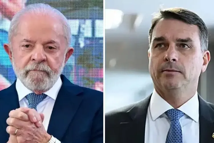 AtlasIntel: Flávio Bolsonaro aparece pela 1ª vez à frente de Lula em uma simulação de 2º turno