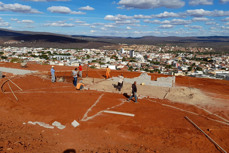 Brumado: Retomadas obras do Parque da Cidade; previsão de conclusão é para dezembro