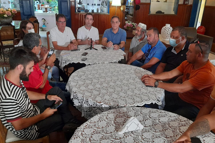 Em almoço com a imprensa, deputado federal Zé Rocha debate carências do município de Brumado