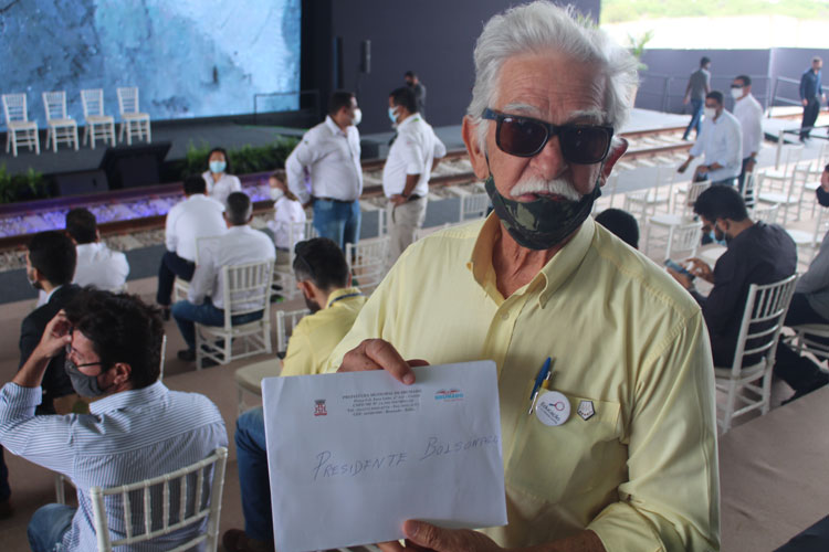 Prefeito entrega carta do povo de Brumado ao presidente cobrando dividendos da Magnesita