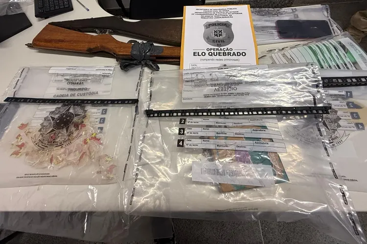 Operação Elo Quebrado cumpre mandados e apreende armas e drogas em Sebastião Laranjeiras
