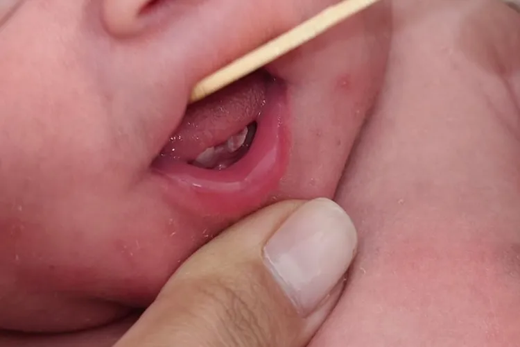 Fenômeno raro: Bebê impressiona ao nascer com dois dentes em Brumado