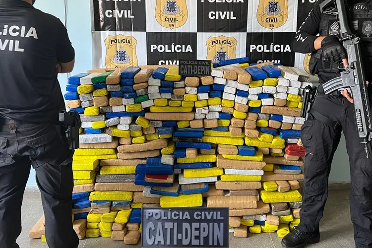 Polícia Civil apreende 600 kg de maconha na BR-030 em Ibiassucê