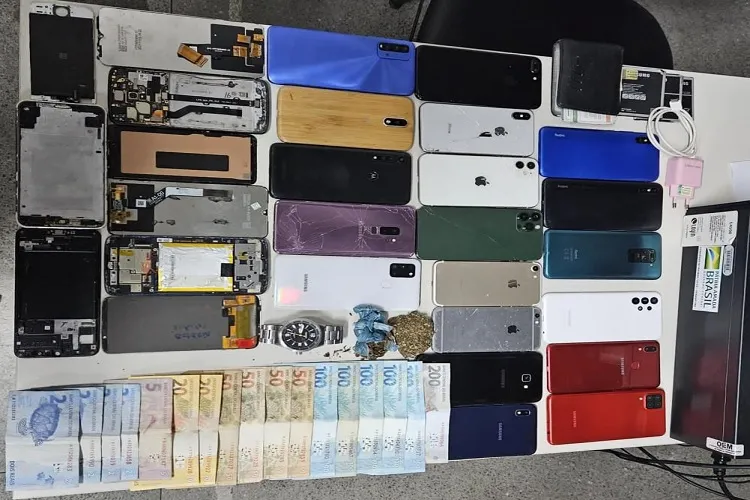 55ª CIPM: Quadrilha que furtava e revendia celulares é presa em Ipiaú