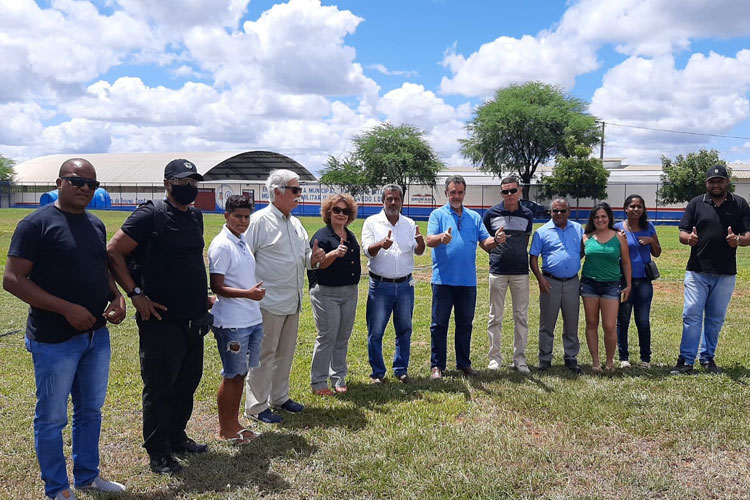 Durante visita, deputado federal Daniel Almeida anuncia novas obras em Brumado