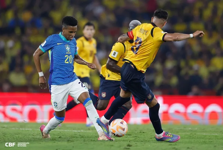 Brasil e Equador empatam sem gols pelas Eliminatórias da Copa