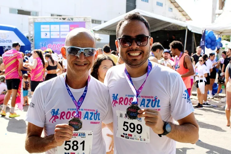 Brumado: Pai e Filho correm juntos contra o câncer de mama e de próstata