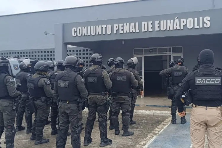 MP-BA e Seap realizam revistas no Conjunto Penal de Eunápolis
