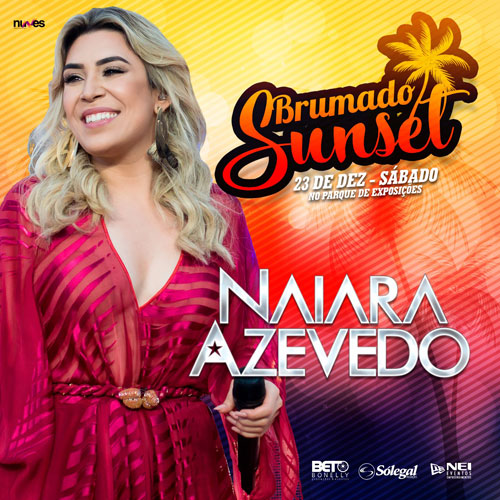 Naiara Azevedo é atração confirmada no Brumado Sunset