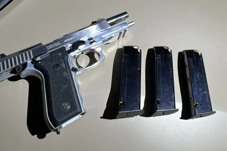 78ª CIPM apreende pistola e 50 munições após invasão de domicílio em Vitória da Conquista