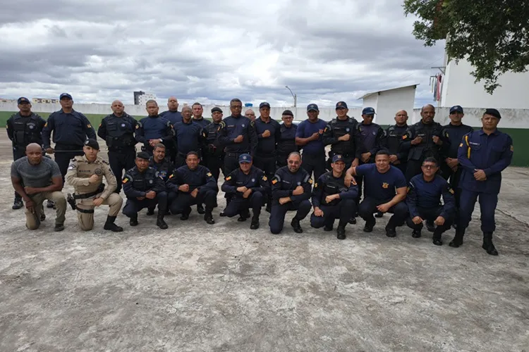 Para garantir ordem pública, PM e GCM de Brumado se unem em treinamento técnico