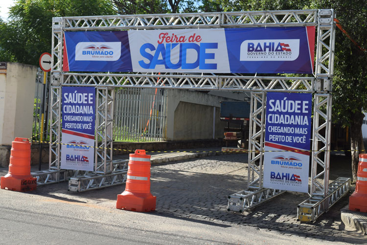 Sesau divulga relatório dos atendimentos realizados durante a Feira de Saúde em Brumado