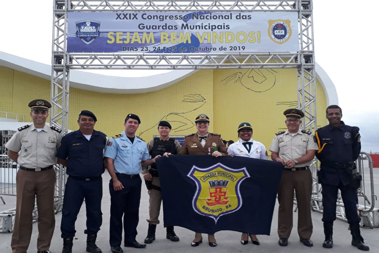 Guarda Municipal de Brumado marca presença no 29º Congresso Nacional da categoria no Rio de Janeiro
