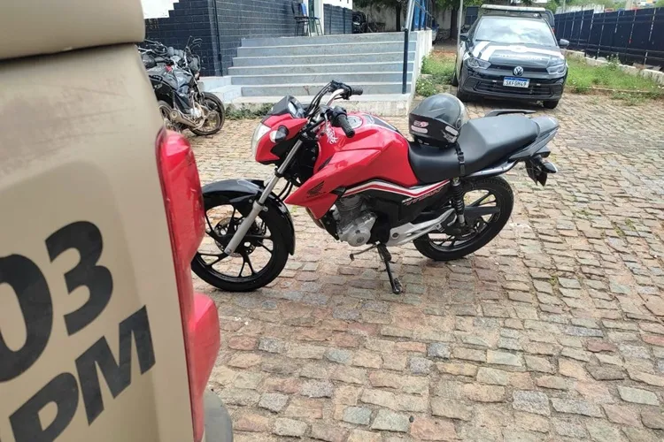 Caetité: Moto furtada em Ibiassucê é recuperada pela 94ª CIPM