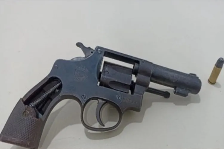 80ª CIPM apreende arma de fogo na zona rural de Encruzilhada