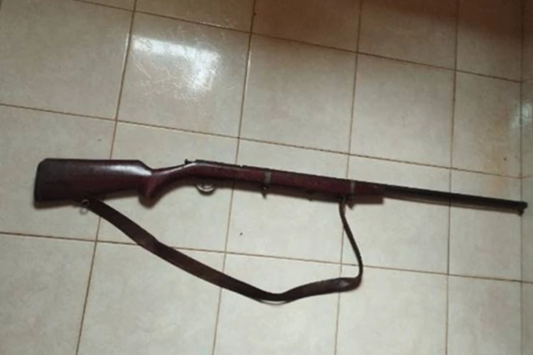Espingarda tipo chumbeira usada em ocorrência de ameaça é apreendida em Iuiu