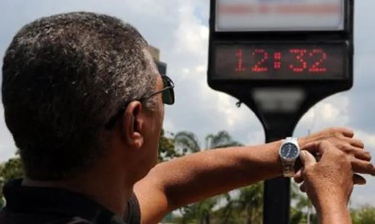 Ministro diz que não há necessidade do horário de verão