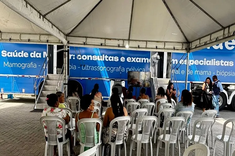 Carreta de Saúde da Mulher inicia atendimentos para desafogar regulação na região de Seabra